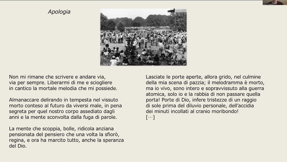 Lezione 3. "Morte segreta" (1976)